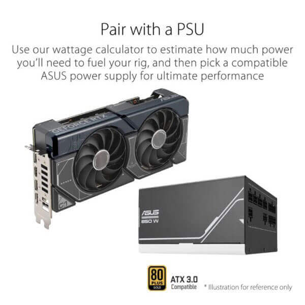Asus Dual RTX 4070 Super OC 12GB Gaming Graphics Card